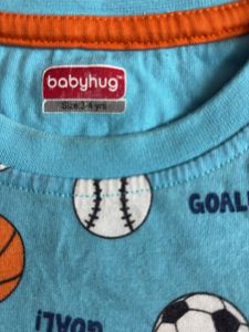 Sports Balls Tee boys round neck
