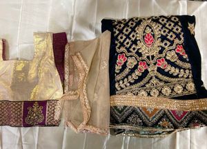 Ghagra set blouse and dupatta