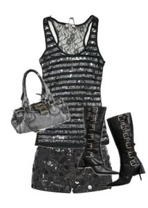 Sequin Ibiza Y2k Top