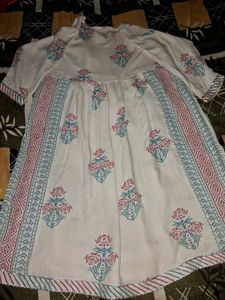 Cotton Loose Kurta For Summers
