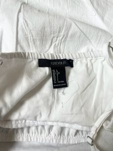 Forever 21 White Eyelet Dress