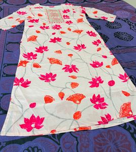 Floral Print Kurta Suit 🌸🌸🌸