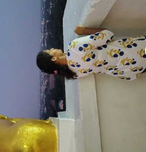 White Floral Embellished Kurti