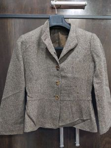 Short Coat With Front Buttons