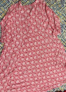 Vintage Inspired Floral Print Tunie