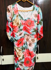 Floral Bodycon Dress