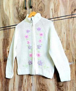 Enbroidery Work Sweater Size-36