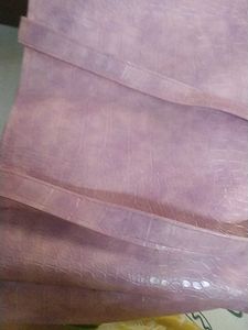 Pink Croc Texture Bag