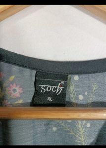 Floral Print Kurta with Dupatta