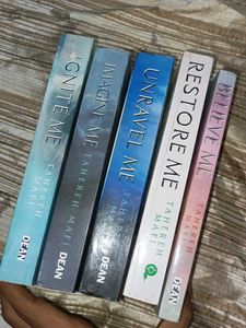 Shatter Me Series By Tahereh Mafi 5 Books Set