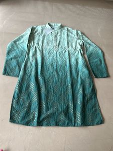 Fixed price Brand New green shaded Kurta For Men