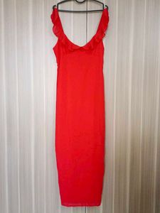 Boohoo Red Dress