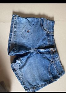Super Combo Of 2 trendy Denim Shorts