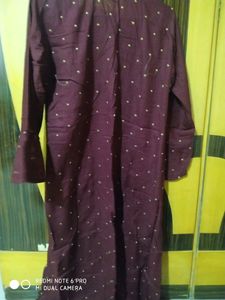 Crop Top With Plazzo And Long Jacket