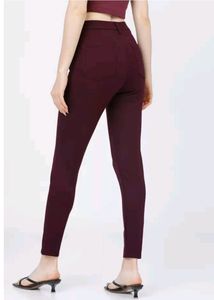 Burgundy Formal Trousers