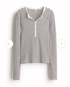 Striped Long Sleeve Top