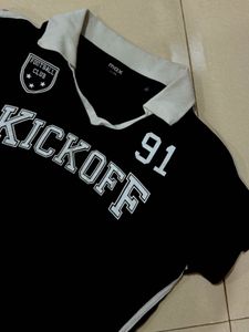 Max Black casual tee