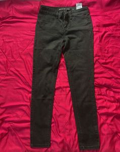 Black-gray shade Skinny Jeans