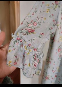 Cute Floral Tunic