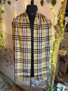 Burberry Cashmere Scarf Unisex ❤️