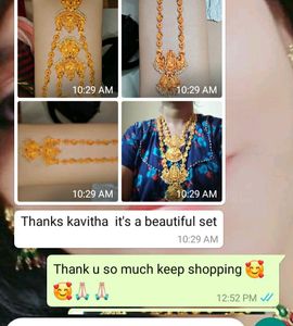 Jewellery Set With Laxmi Design