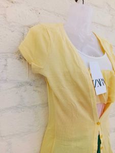 Yellow Cardigan