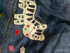 6-12 Month Girl Denim Skirt ( Like New)