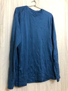 Blue Long Sleeve T Shirt