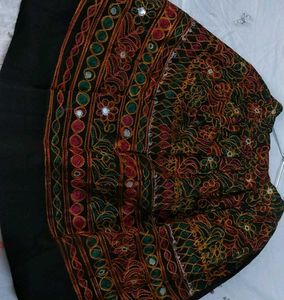 A Muticoloured Western Style Skirt