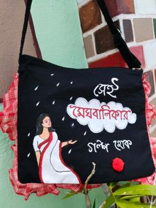 Handpainted Canvas Bag