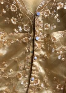 Gold Embroidered Blouse