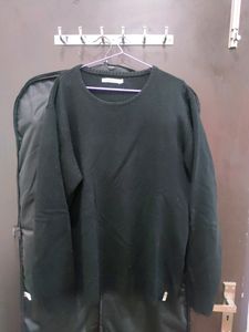 Peter England Black Pullover