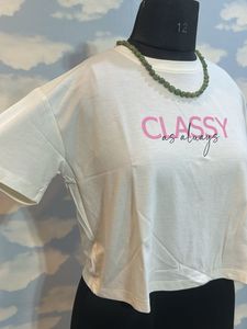 Classy Graphic Print T-Shirt