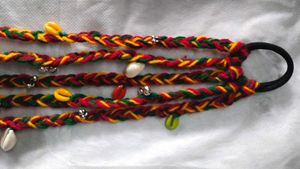 Braided Shell Hair Tie