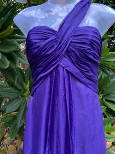 Elegant Purple Maxi Dress