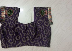 Saree With Blouse In Good Condition