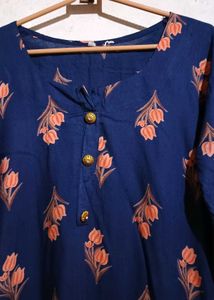 Straight Side Cut Kurthi