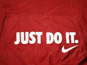 Nike Red Hoodie For Men With Classic Look