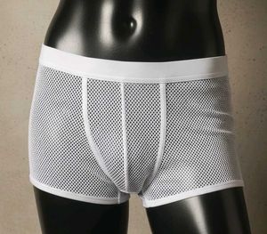 Men&#39;s White see through  briefs