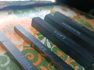Charcoal Set With Different Shape