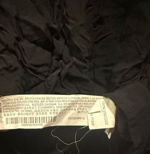 Zara Woman Black Top