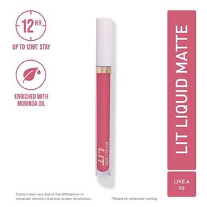 MYGLAMM LIT Liquid Matte Lipstick