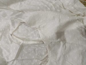 Cotton White Dress