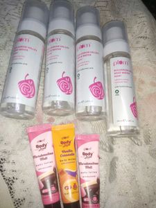 Plum Skincare Set: Toner & Body Lotion