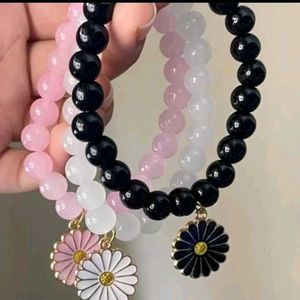 Daisy Charm Bracelet Set