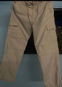 SBA 6 Pockets Black &amp; BiegeParachute Pants