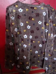 Floral Print Long Sleeve Top