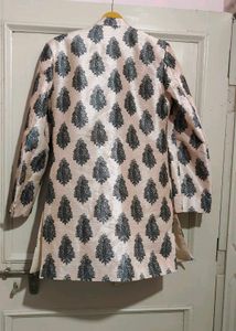 Beige Indo Western
