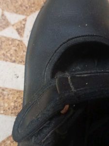 Girls Black School Shoes