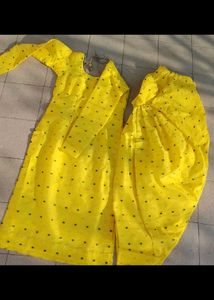 🔥Girls Yellow Salwar Suit patiala